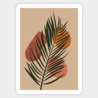 Palm Leaf Boho Tropical Sticker